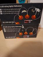 2x Halloween Lichtketting - 10 Lampjes, Ophalen of Verzenden, Nieuw
