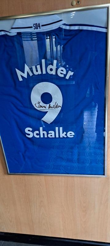 Schalke shirt Jouri Mulder gesigneerd beschikbaar voor biedingen