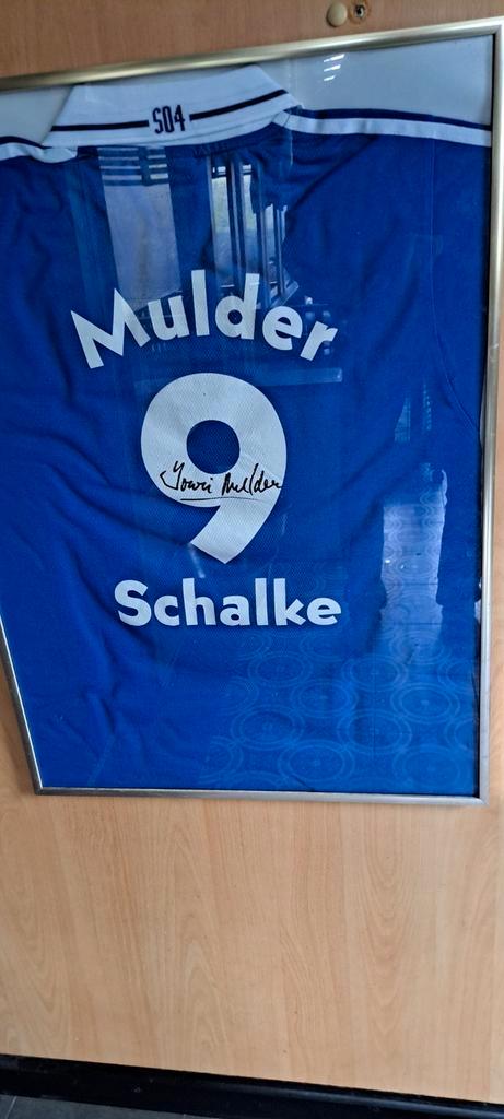 Schalke shirt Jouri Mulder gesigneerd, Sport en Fitness, Voetbal, Gebruikt, Shirt, Ophalen of Verzenden
