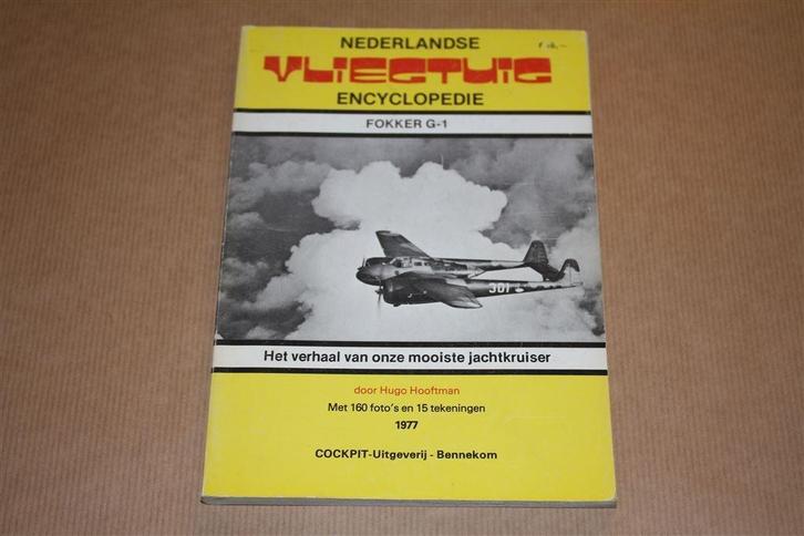 Ned Vliegtuig Enc - Fokker G-1, Verzamelen, Luchtvaart en Vliegtuigspotten, Zo goed als nieuw, Schaalmodel, Ophalen of Verzenden