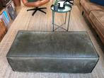 be pure home rodeo poef voetenbank groen 120x60x43 cm, Huis en Inrichting, Ophalen, 100 tot 125 cm, Leer, Zo goed als nieuw