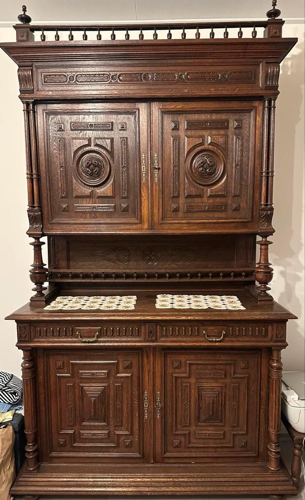 Prachtige Antieke Kast, Antiek en Kunst, Antiek | Meubels | Kasten, Ophalen of Verzenden