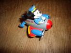 Disney Mickey Mouse metalen vliegtuigje Mickey's air, Verzamelen, Disney, Ophalen of Verzenden, Mickey Mouse, Gebruikt, Beeldje of Figuurtje