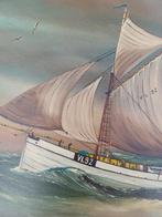 Vlaardingse Haringlogger  VL 92  ,  Balder., Verzamelen, Scheepvaart, Ophalen, Zo goed als nieuw, Boek of Tijdschrift