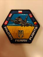 312 squadron Oekraïne patch, Ophalen of Verzenden, Zo goed als nieuw, Patch, Badge of Embleem
