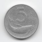 Italië 5 lire 1952  KM# 92, Postzegels en Munten, Munten | Europa | Niet-Euromunten, Verzenden, Italië, Losse munt