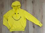 Als nieuw Champion Smiley trui hoodie capuchon geel 176, Ophalen of Verzenden, Zo goed als nieuw, Champion, Trui of Vest