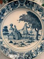 Antiek Makkum Aardewerk Schotel, Antiek en Kunst, Antiek | Wandborden en Tegels, Ophalen of Verzenden