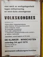 Volkskongres Groningen, Fre Meis CPN 1976, Ophalen of Verzenden, Zo goed als nieuw, A4 of kleiner, Rechthoekig Staand