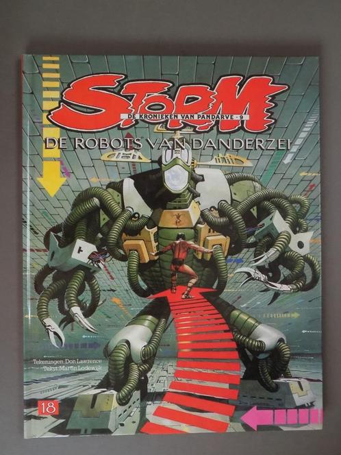 Storm - 18_HC_De robots van Danderzei [1e druk- 1995], Boeken, Stripboeken, Zo goed als nieuw, Eén stripboek, Ophalen of Verzenden