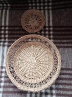 Vintage rotan manden....leuk voor aan de wand!, Huis en Inrichting, Woonaccessoires | Onderzetters, Ophalen of Verzenden, Zo goed als nieuw