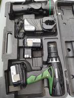 SCHROEFBOORMACHINE HITACHI DS14DCL EN ZOEKLAMP 18 DCL, Gebruikt, Ophalen of Verzenden, Boor- en Schroefmachine, Minder dan 400 watt