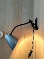 SALE!: Vintage design spot, wandlamp, klemlamp, klemspot