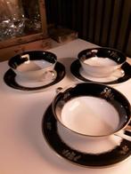 3 soepkommen met schotel  rosenthal helena, Ophalen of Verzenden
