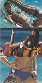 Leporello van 6 sexy badpak-modellen (short&Bikini) for H&M, Verzamelen, Ansichtkaarten | Themakaarten, Verzenden, 1980 tot heden