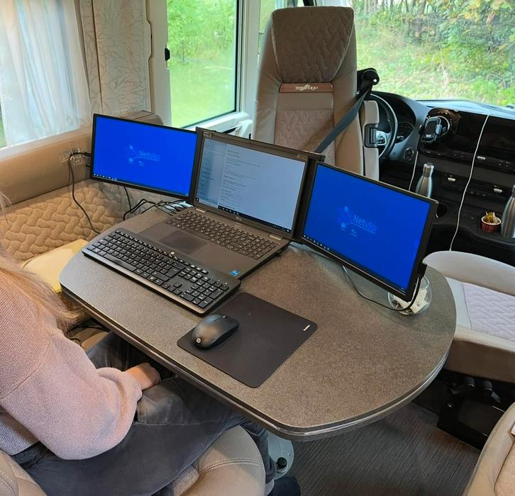Blerron Pro Draagbare 2 extra Monitoren 15.6 inch, Computers en Software, Monitoren, Nieuw, 60 Hz of minder, HDMI, Gaming, In hoogte verstelbaar