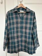 Blouse NANING9 - mt M, Ophalen of Verzenden, Zo goed als nieuw, Maat 38/40 (M), Blauw