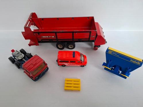 Partij diverse Siku wagens en accessoires, Kinderen en Baby's, Speelgoed | Speelgoedvoertuigen, Gebruikt, Ophalen of Verzenden