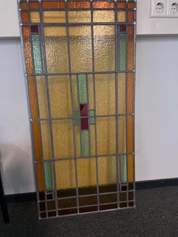 Glas in lood raam 120x80cm beschikbaar voor biedingen