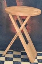 Krukje. Adrian Reed, Suzy Stool. Ca '80. 41 cm. Opvouwbaar., Ophalen, Zo goed als nieuw, Hout