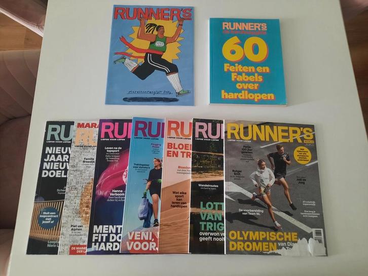 Runnersworld tijdschriften van de nummers :1 t/m 7 2024, Boeken, Tijdschriften en Kranten, Zo goed als nieuw, Ophalen of Verzenden