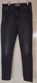 Levis 721 High Rise Skinny maat 30, Verzenden, Zo goed als nieuw, W30 - W32 (confectie 38/40), Grijs