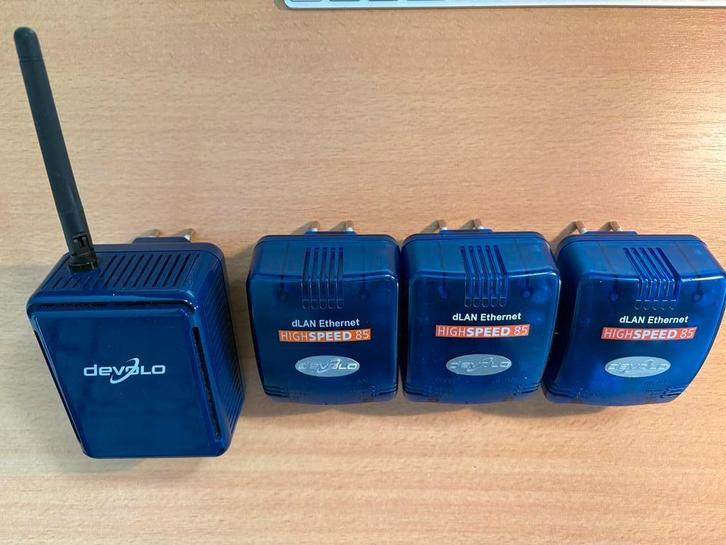Devolo dLAN Wireless Extenders Set, Computers en Software, Powerlines, Gebruikt, Ophalen of Verzenden