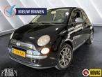 Fiat 500 1.2 Lounge Airco Lmv Usb Leer, Voorwielaandrijving, Stof, Gebruikt, 4 cilinders