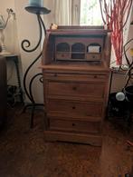 teak houten secretaire, Huis en Inrichting, Kasten | Secretaires, Ophalen, Gebruikt