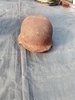 Bovo helm Duits WW2 origineel, Ophalen of Verzenden, Duitsland, Helm of Baret