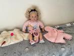Pop Zapf creation Little Sunshine interactief, Ophalen of Verzenden, Gebruikt, Babypop