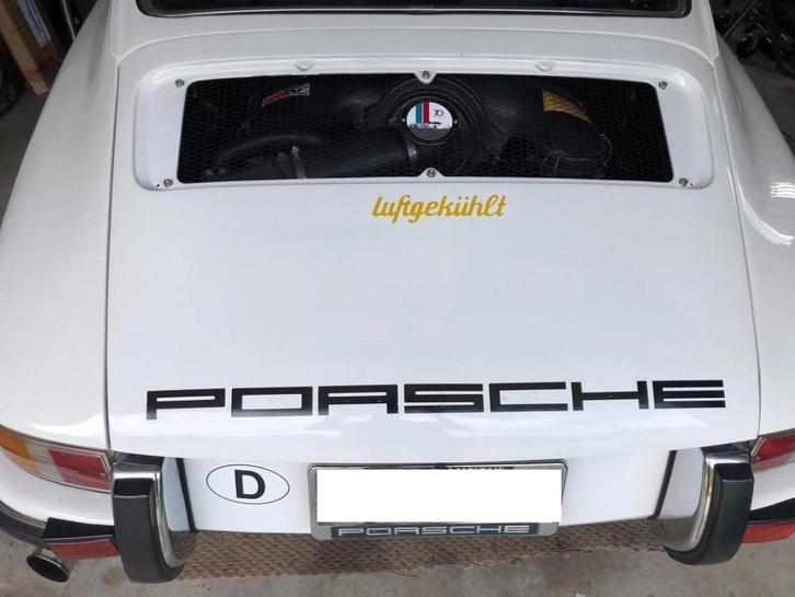 Porsche logo sticker, Verzamelen, Stickers, Nieuw, Auto of Motor, Ophalen of Verzenden