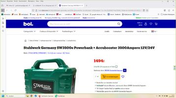 jump starter/powerbank beschikbaar voor biedingen