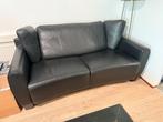 Zwarte bank, Huis en Inrichting, Ophalen, Gebruikt, 150 tot 200 cm, Tweepersoons