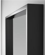 IKEA NISSEDAL Spiegel, zwart, 65x65 cm, ZGAN, Huis en Inrichting, Woonaccessoires | Spiegels, Ophalen, Vierkant, Zo goed als nieuw