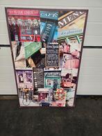 Schilderij fiat kever vespa Italie, Ophalen