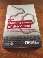 Making sense of discourse - Jet Hoek, Jet Hoek, Ophalen of Verzenden, Alpha, WO