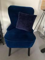 IKEA Stoel met Krukje & Kussen, Huis en Inrichting, Fauteuils, Ophalen