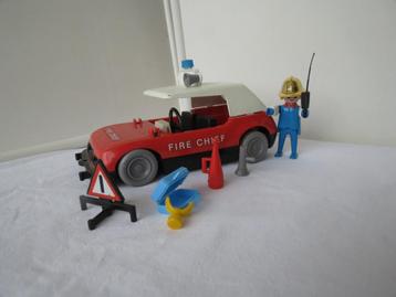 Playmobil 3216 Brandweerchef Fire chief beschikbaar voor biedingen