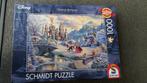 Thomas Kinkade Walt Disney Belle En Het Beest puzzel nieuw, Ophalen of Verzenden, 500 t/m 1500 stukjes, Nieuw, Legpuzzel