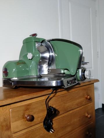 Brocante groene berkel 834 snijmachine . beschikbaar voor biedingen