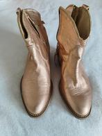 Ab Donkers Enkellaarsjes Goud Maat 38 Nieuwstaat, Ab Donkers, Overige kleuren, Lage of Enkellaarzen, Nieuw