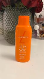 Nieuwe Lancaster Sun Beauty Body Milk SPF50, Nieuw, Oranje, Make-up, Verzenden