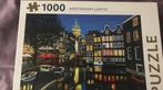 Rebo Puzzel amsterdam lights 1000 stukjes, Ophalen of Verzenden, 500 t/m 1500 stukjes, Legpuzzel, Zo goed als nieuw