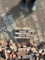 Gebakken klinkers waaltjes 90m2, Tuin en Terras, Ophalen of Verzenden, Zo goed als nieuw, Keramiek, Klinkers