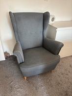 Ikea strandmon stoel fauteuil grijs, Huis en Inrichting, Fauteuils, Ophalen, Zo goed als nieuw