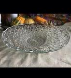 2 Grote glazen (fruit) schalen  Doorsnede 33 cm, Ophalen of Verzenden