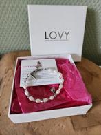 Lovy armband (kind/baby) (1), Sieraden, Tassen en Uiterlijk, Ophalen of Verzenden, Wit, Zilver