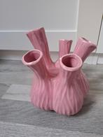 Oud roze Daan Kromhout vaas, Huis en Inrichting, Woonaccessoires | Vazen, Overige kleuren, Aardewerk of Porselein, Ophalen of Verzenden