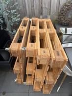 4 pallets waarvan 2 op wieltjes, Doe-het-zelf en Verbouw, Hout en Planken, Ophalen, Nieuw, Minder dan 200 cm, Pallet
